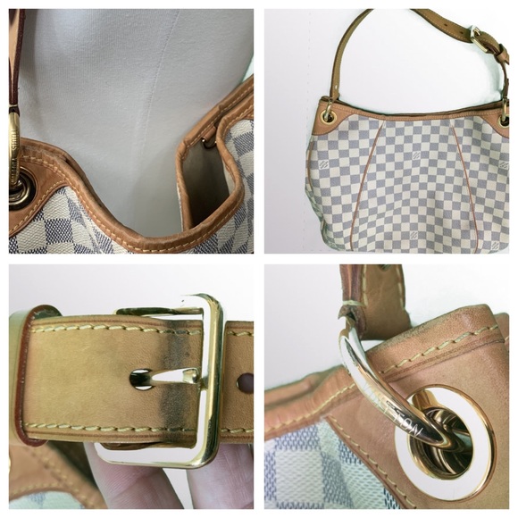 **SOLD**Louis Vuitton Damier Azur Galliera GM - Picture 6 of 8